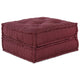 Vidaxl modulair bank 2 pcs bordeaux 140 x 70 x 36 cm stof