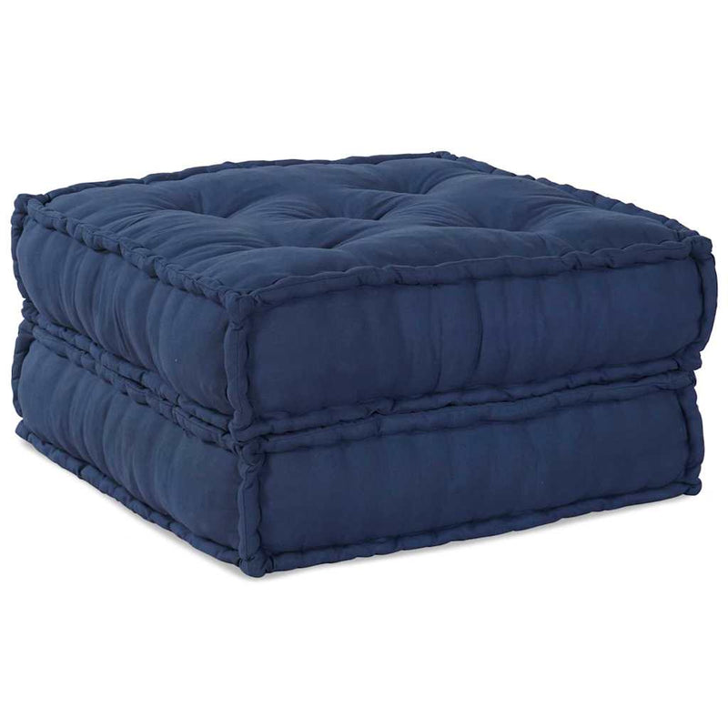 Afbeelding laden in galerijviewer, Vidaxl modulair bank 2 pcs indigo 140 x 70 x 36 cm stof
