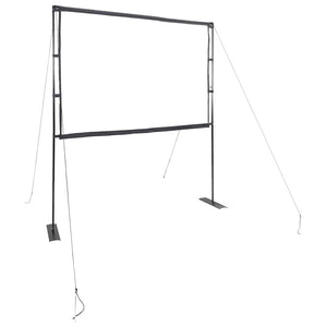 Vidaxl projectiescherm met standaards 100 inch 4:3