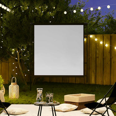 Vidaxl projectiescherm met statieven 89 inch 1:1