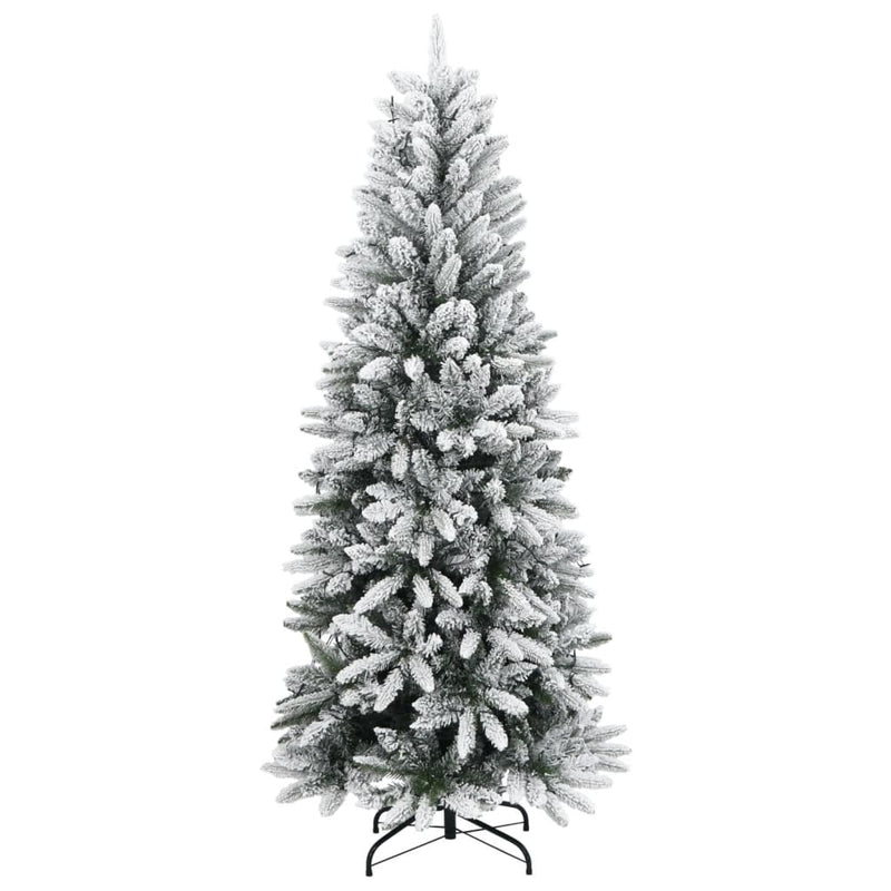 Load image into Gallery viewer, VidaXL Kunstkerstboom met 150 LED's en sneeuw 150 cm
