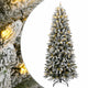 Vidaxl kunstkerstboom met 300 led's en sneeuw 180 cm