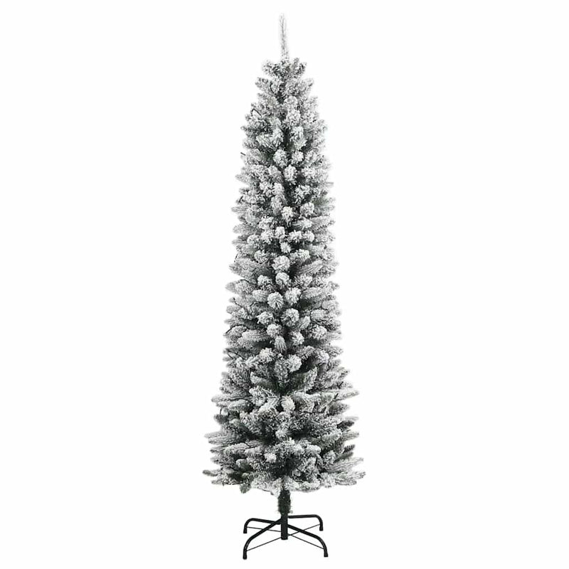 Afbeelding laden in galerijviewer, Vidaxl kunstkerstboom met 150 led's en sneeuw 120 cm
