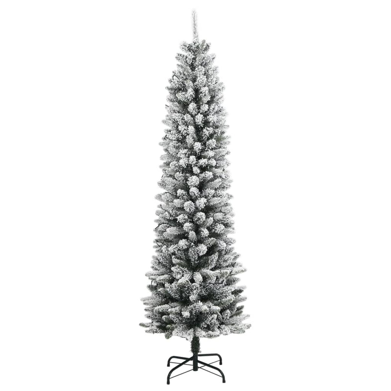 Afbeelding laden in galerijviewer, Vidaxl kunstkerstboom met 300 led's en sneeuw 210 cm
