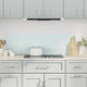 Vidaxl spatschermen keuken 2 st 70x60 cm gehard glas wit