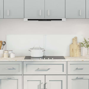 Vidaxl spatschermen keuken 2 st 70x50 cm gehard glas transparant