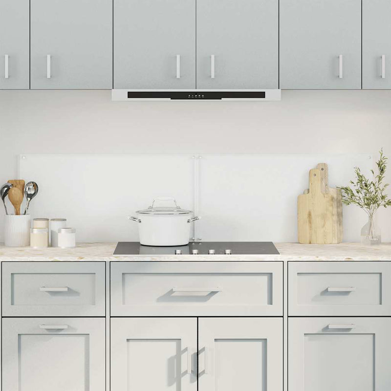 Load image into Gallery viewer, VidaXL Spatschermen keuken 2 st 80x40 cm gehard glas transparant
