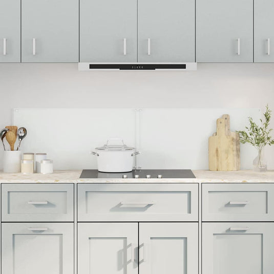 Vidaxl spatschermen keuken 2 st 80x60 cm gehard glas transparant