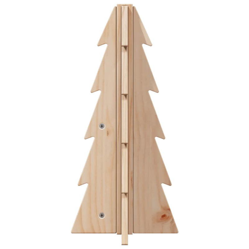 Load image into Gallery viewer, Vidaxl kerstdecoratie kerstboom 49 cm massief grenenhout
