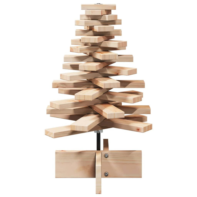 Chargez l'image dans la visionneuse de la galerie, Vidaxl kerstdecoratie kerstboom 60 cm massief grenenhout
