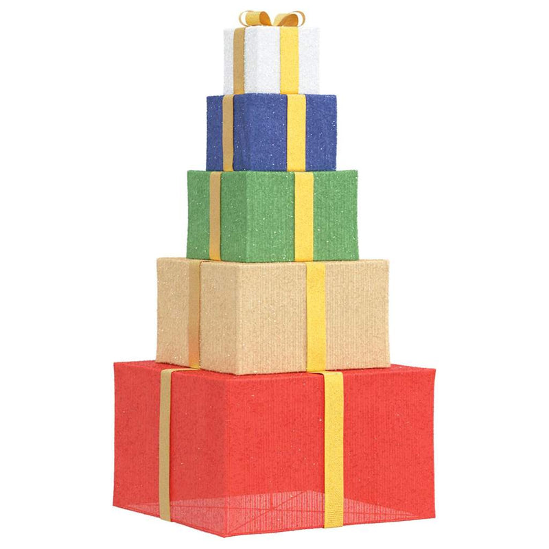 Load image into Gallery viewer, Vidaxl kerstdecoratie geschenkdoos 250 led's warm wit
