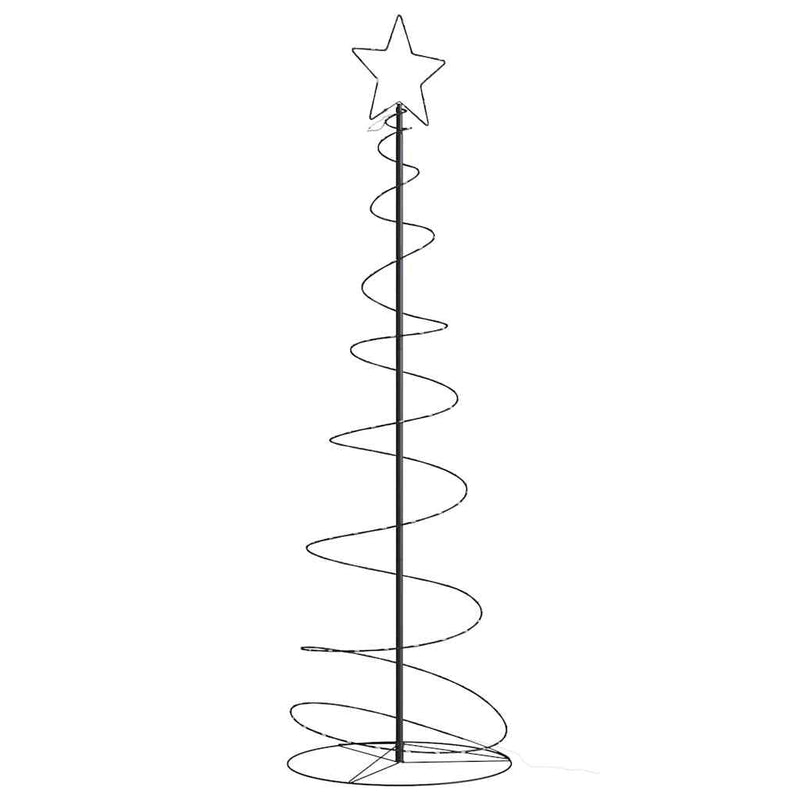 Load image into Gallery viewer, Vidaxl led-kerstboom 120 leds warm wit 180 cm
