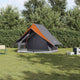 Vidaxl gezinstent met dak grijs en oranje 315 x 286 x 200 cm