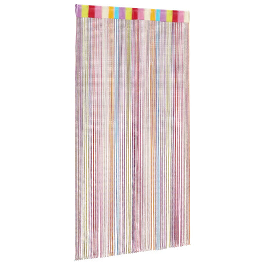 Vidaxl koordgordijnen 2 st veelkleurig 140x250 cm