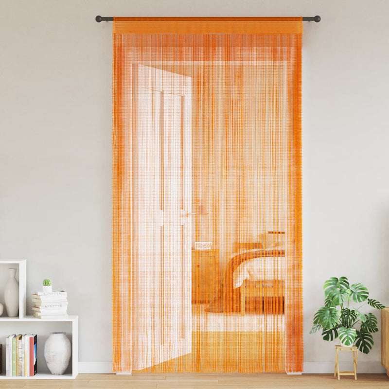 ギャラリービューアに画像をロードする, Vidaxl koordgordijnen 2 st 140x250 cm oranje
