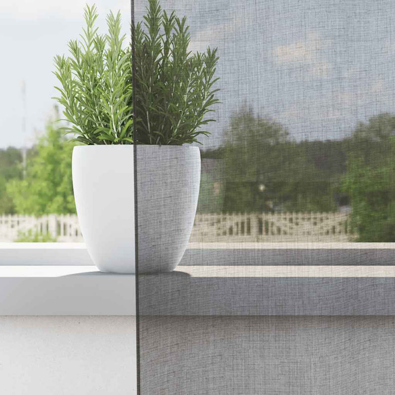 ギャラリービューアに画像をロードする, Vidaxl gordijnen voile met doorvoertules 2 st 140x300 cm donkergrijs
