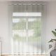 Vidaxl gordijnen voile met doorvoertules 2 st 140x300 cm lichtgrijs