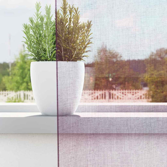 Vidaxl gordijnen met lussen 2 st 140x175 cm paars