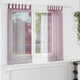 Vidaxl gordijnen met lussen 2 st 140x175 cm paars