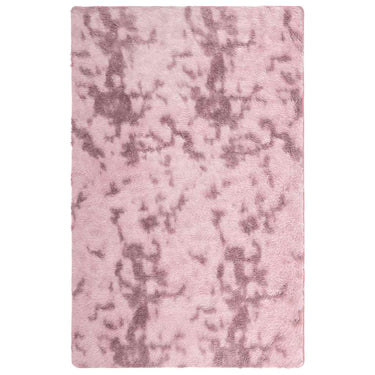 Vidaxl hoogpolig vloerkleed navarra 130x200 cm polyester stoffig roze