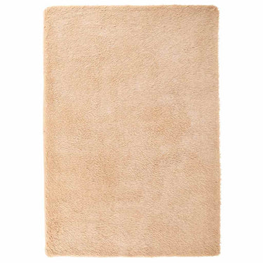 Vidaxl hoogpolig vloerkleed navarra 160x230 cm polyester beige