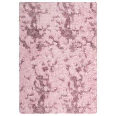 Vidaxl hoogpolig vloerkleed navarra 160x230 cm polyester stoffig roze