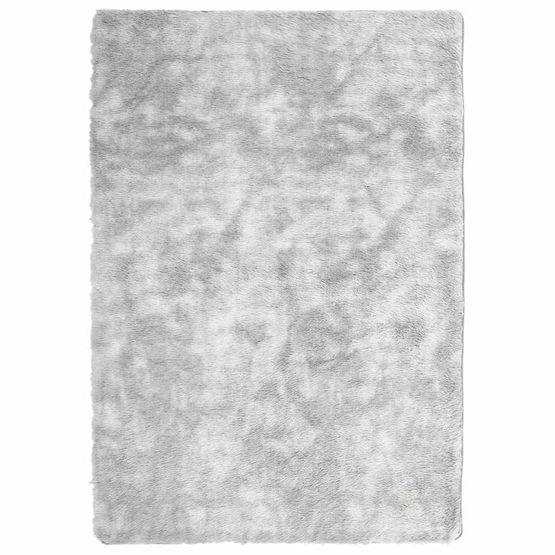 ギャラリービューアに画像をロードする, Vidaxl hoogpolig vloerkleed navarra 160x230 cm polyester zilvergrijs
