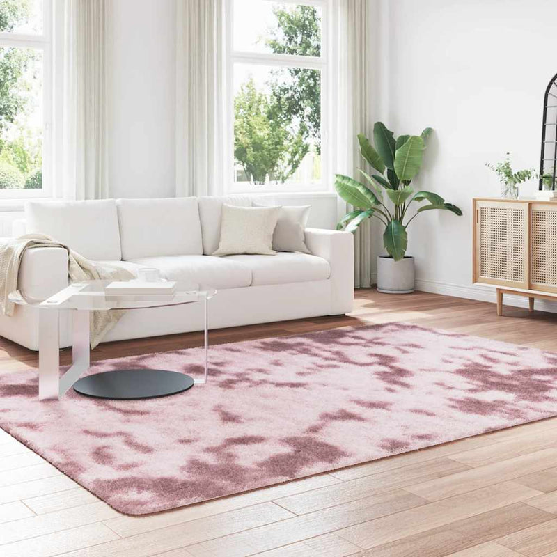 ギャラリービューアに画像をロードする, Vidaxl hoogpolig vloerkleed navarra 200x290 cm polyester stoffig roze
