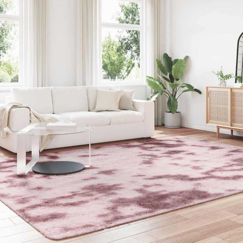 ギャラリービューアに画像をロードする, Vidaxl hoogpolig vloerkleed navarra 240x340 cm polyester stoffig roze
