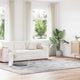 Vidaxl hoogpolig vloerkleed navarra 240x340 cm polyester zilvergrijs