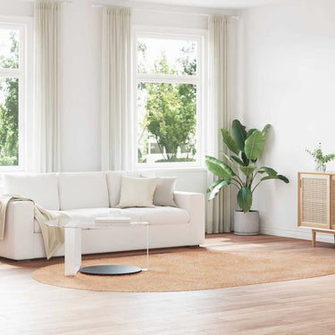 Vidaxl hoogpolig vloerkleed navarra 300x200 cm polyester beige