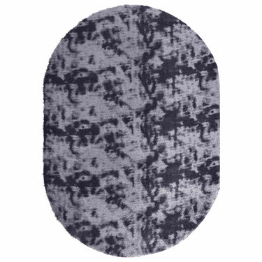 Vidaxl hoogpolig vloerkleed navarra 300x200 cm polyester donkergrijs