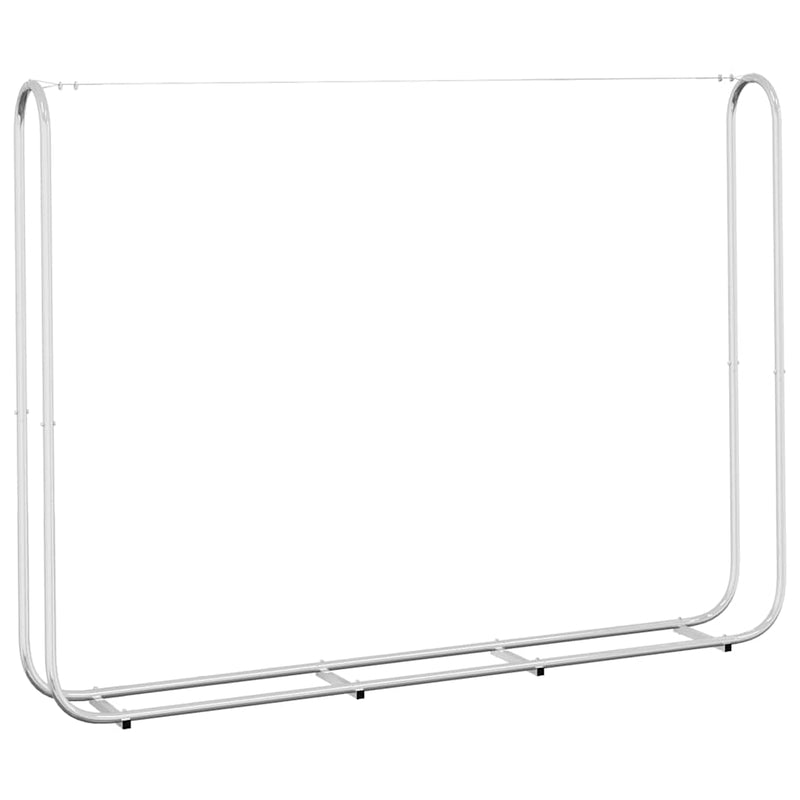 Load image into Gallery viewer, Vidaxl haardhoutrek 200x25x150 cm gegalvaniseerd staal

