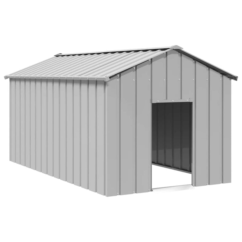 Load image into Gallery viewer, Vidaxl hondenhok met dak 114x202x101 cm gegalvaniseerd staal
