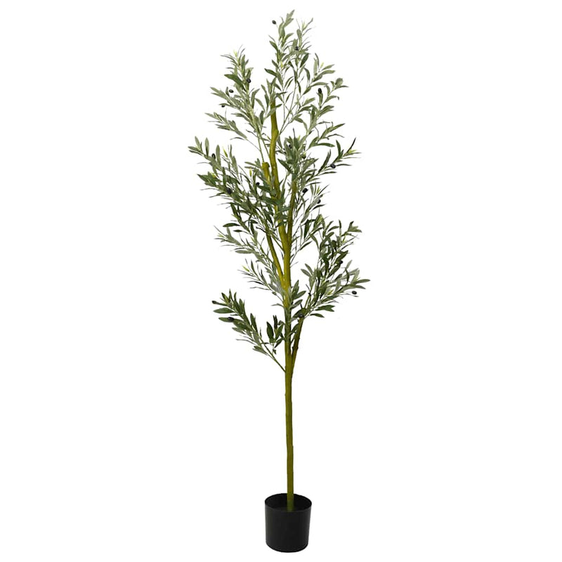 Afbeelding laden in galerijviewer, Vidaxl kunstolijfboom 800 blaadjes 200 cm groen
