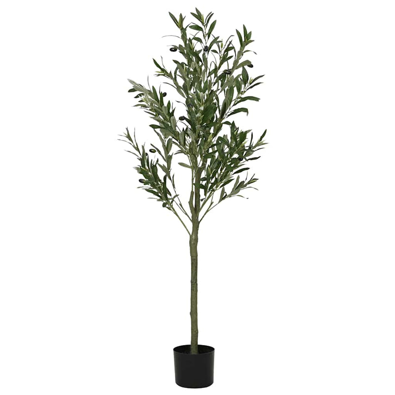 Afbeelding laden in galerijviewer, Vidaxl kunstolijfboom 450 blaadjes 120 cm groen
