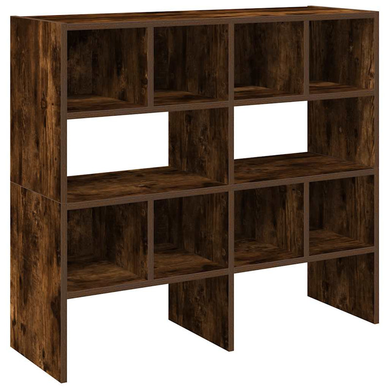Load image into Gallery viewer, Vidaxl schoenenrekken 2 st stapelbaar 89,5x30x40 cm gerookt eikenkleur
