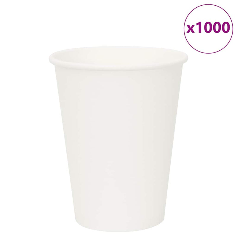 Load image into Gallery viewer, Vidaxl papieren koffiekopjes 1000 st 12oz 300 ml wit
