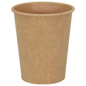 Vidaxl papieren koffiekopjes 1000 st 8oz 200 ml bruin