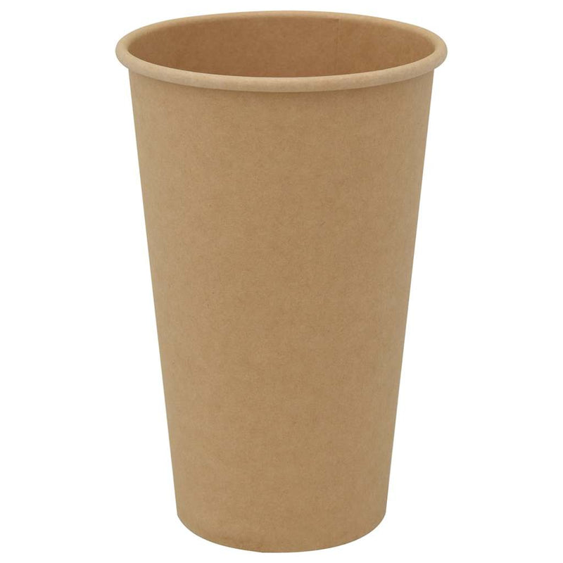 Load image into Gallery viewer, Vidaxl papieren koffiekopjes 1000 st 16oz 400 ml bruin
