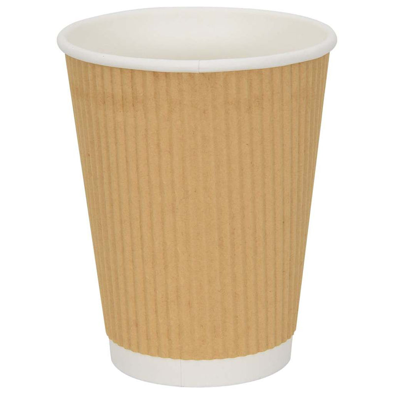 Load image into Gallery viewer, Vidaxl papieren koffiekopjes 500 st 12oz 300 ml bruin
