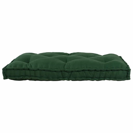 Vidaxl modulair bank groen 120 x 80 x 12 cm stof