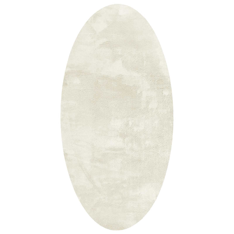 ギャラリービューアに画像をロードする, Vidaxl vloerkleden ovaal huarte crème 100 x 200 cm 100% polyester
