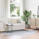 Vidaxl vloerkleden ovaal huarte grijs 160 x 230 cm 100% polyester