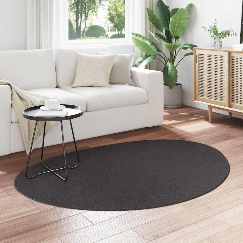 Afbeelding laden in galerijviewer, Vidaxl vloerkleden huarte antraciet 120 x 170 cm polyester
