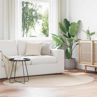 Vidaxl vloerkleden huarte beige 140 x 200 cm polyester