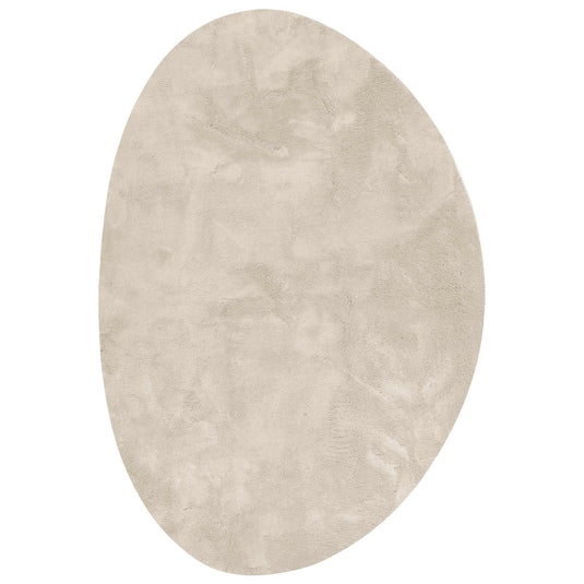 Vidaxl vloerkleden huarte beige 140 x 200 cm polyester