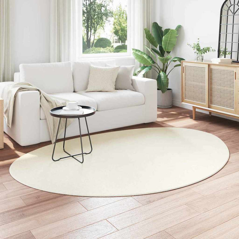 Chargez l'image dans la visionneuse de la galerie, Vidaxl vloerkleden huarte crème 140 x 200 cm polyester
