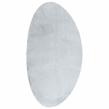 Vidaxl vloerkleden huarte grijs 100 x 200 cm polyester