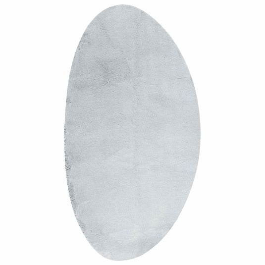 Vidaxl vloerkleden huarte grijs 100 x 200 cm polyester